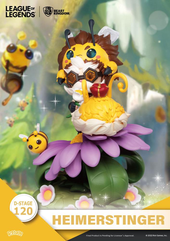 League of Legends D-Stage PVC Dioramen Set Nunu & Beelump & Heimerstinger 16 cm Prizefiguren Yokina