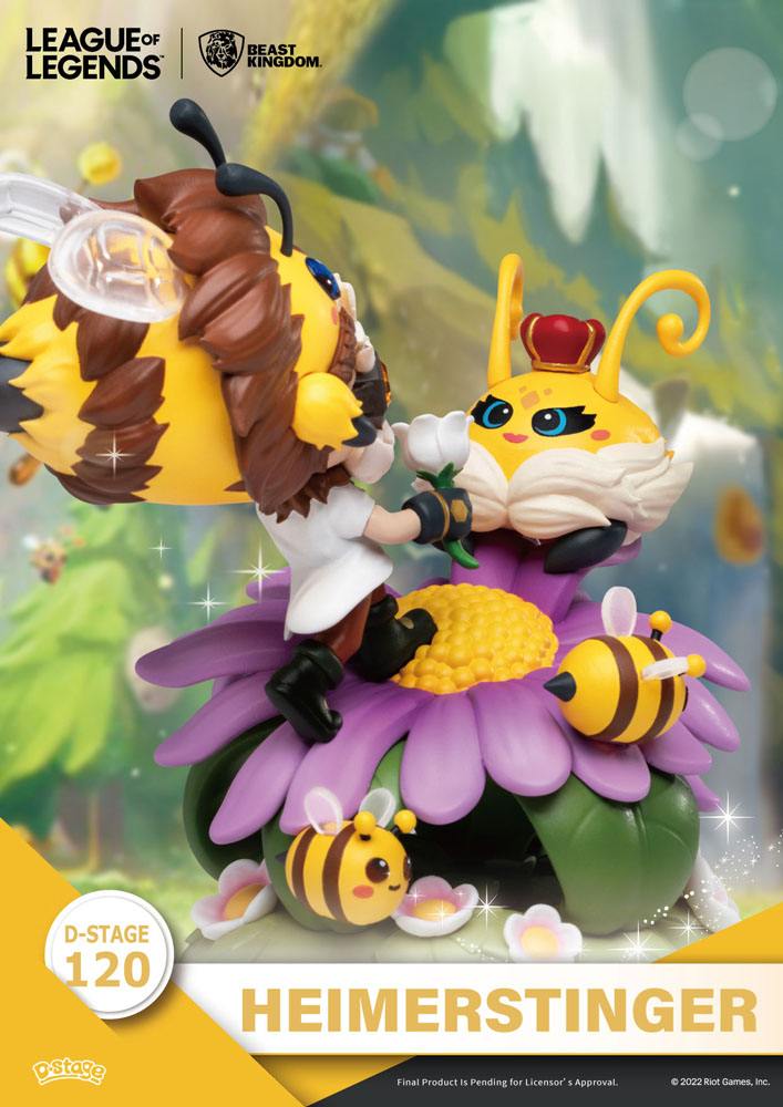 League of Legends D-Stage PVC Dioramen Set Nunu & Beelump & Heimerstinger 16 cm Prizefiguren Yokina