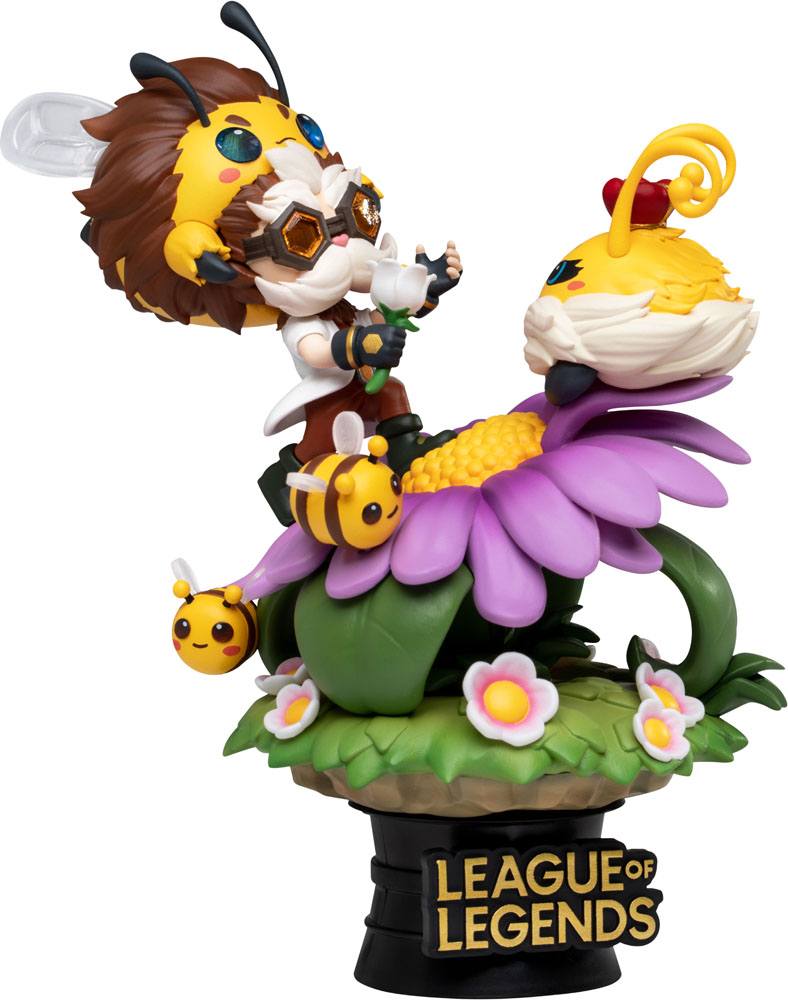 League of Legends D-Stage PVC Dioramen Set Nunu & Beelump & Heimerstinger 16 cm Prizefiguren Yokina