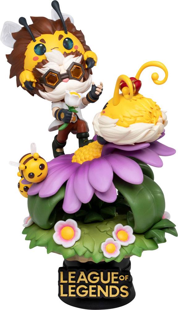 League of Legends D-Stage PVC Dioramen Set Nunu & Beelump & Heimerstinger 16 cm Prizefiguren Yokina