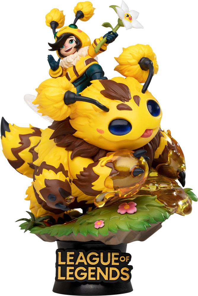 League of Legends D-Stage PVC Dioramen Set Nunu & Beelump & Heimerstinger 16 cm Prizefiguren Yokina