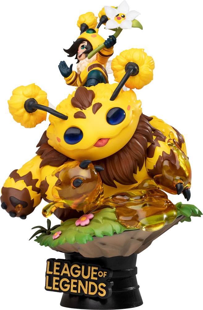 League of Legends D-Stage PVC Dioramen Set Nunu & Beelump & Heimerstinger 16 cm Prizefiguren Yokina