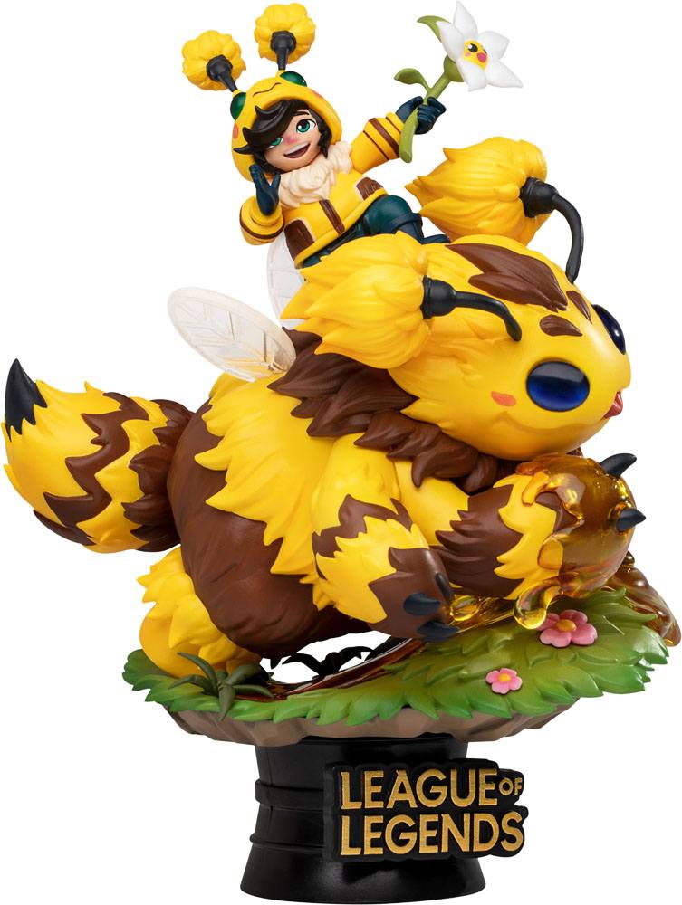 League of Legends D-Stage PVC Dioramen Set Nunu & Beelump & Heimerstinger 16 cm - Prizefiguren - Yokina