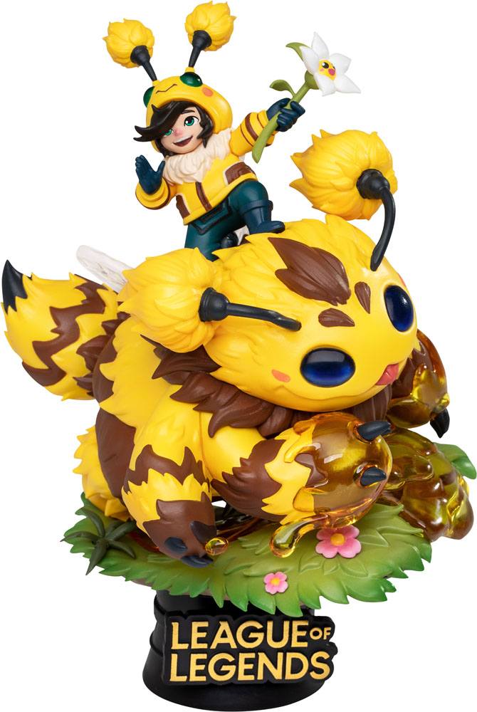 League of Legends D-Stage PVC Dioramen Set Nunu & Beelump & Heimerstinger 16 cm - Prizefiguren - Yokina