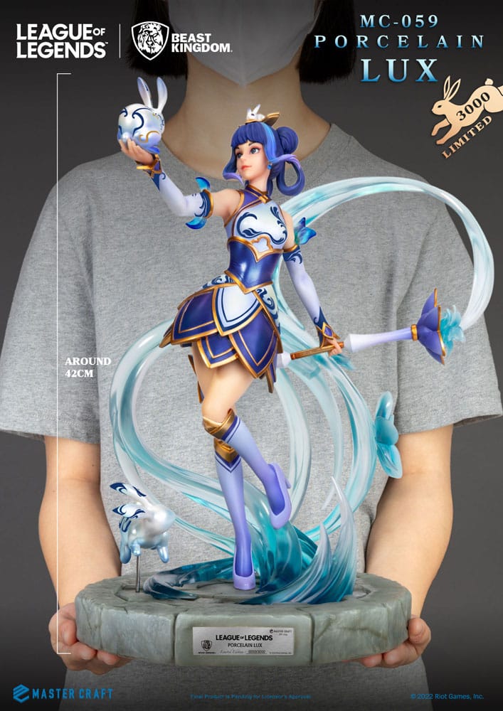 League of Legends Master Craft Statue Porcelain Lux 42 cm Prizefiguren Yokina