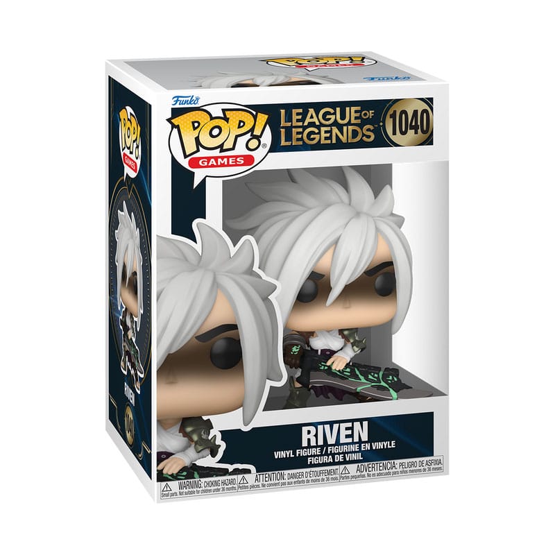 League of Legends POP! Games Vinyl Figur Riven w/Broken Blade 9 cm Funko POP! Yokina