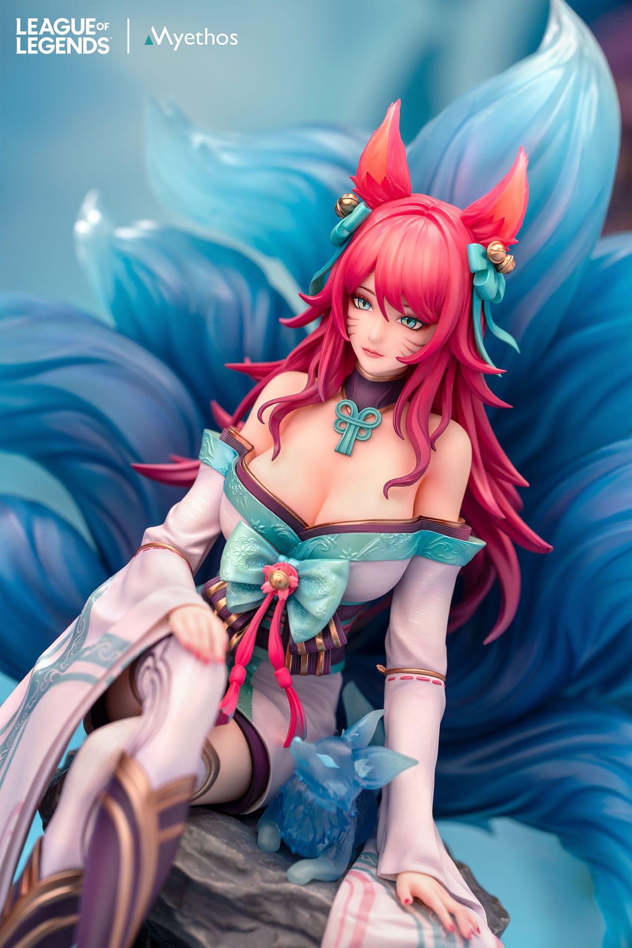League of Legends PVC Statue 1/7 Spirit Blossom Ahri 27 cm Scalefiguren Yokina