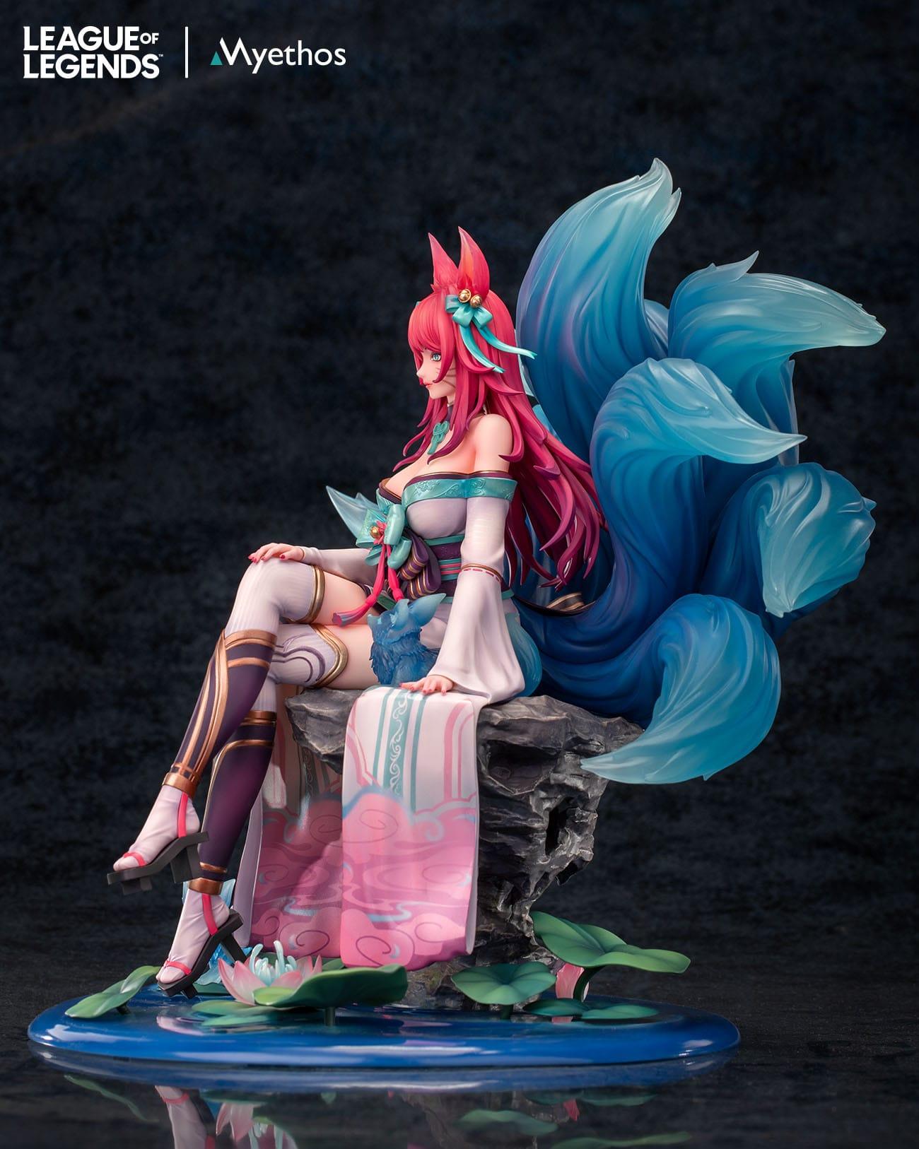League of Legends PVC Statue 1/7 Spirit Blossom Ahri 27 cm Scalefiguren Yokina