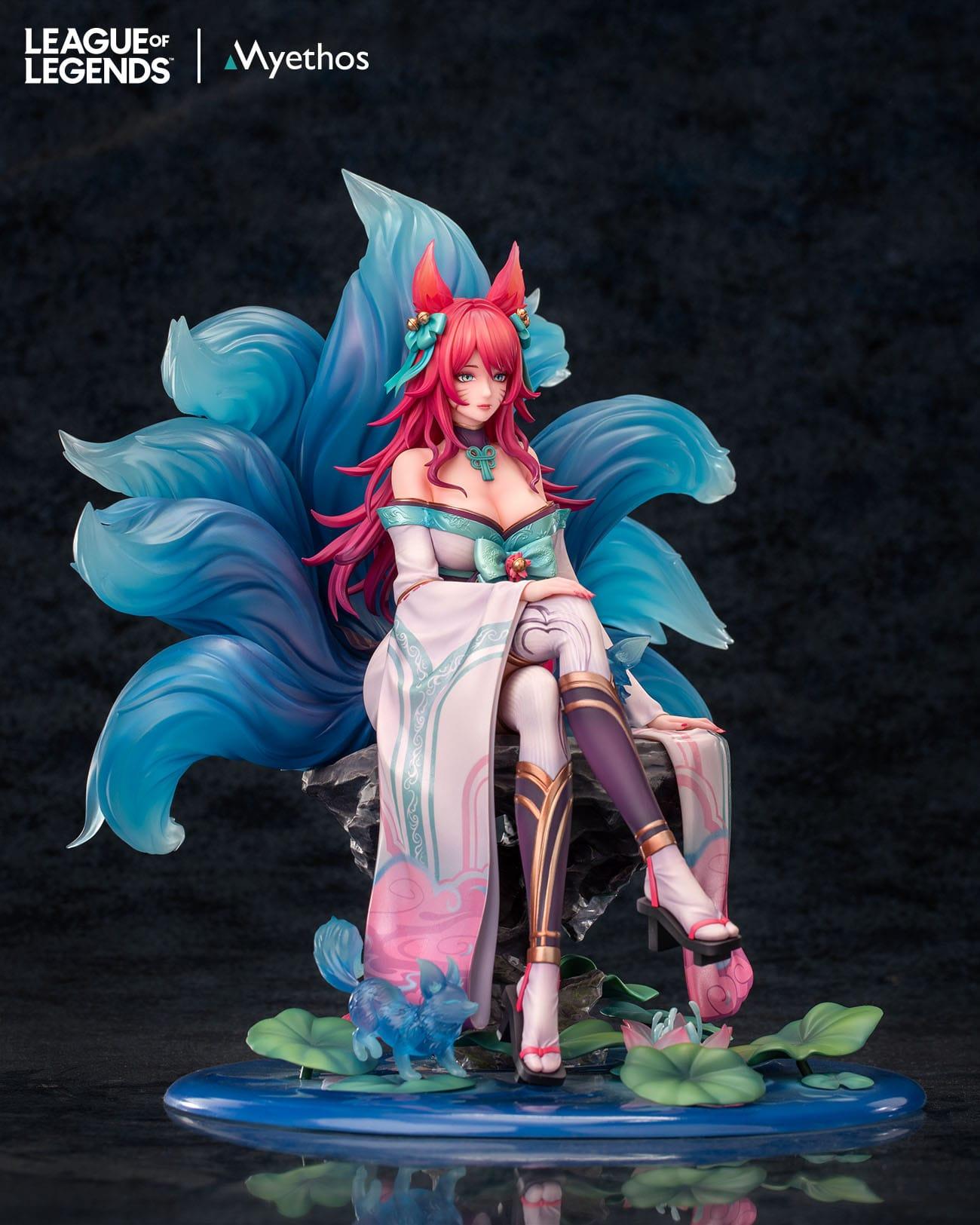 League of Legends PVC Statue 1/7 Spirit Blossom Ahri 27 cm Scalefiguren Yokina