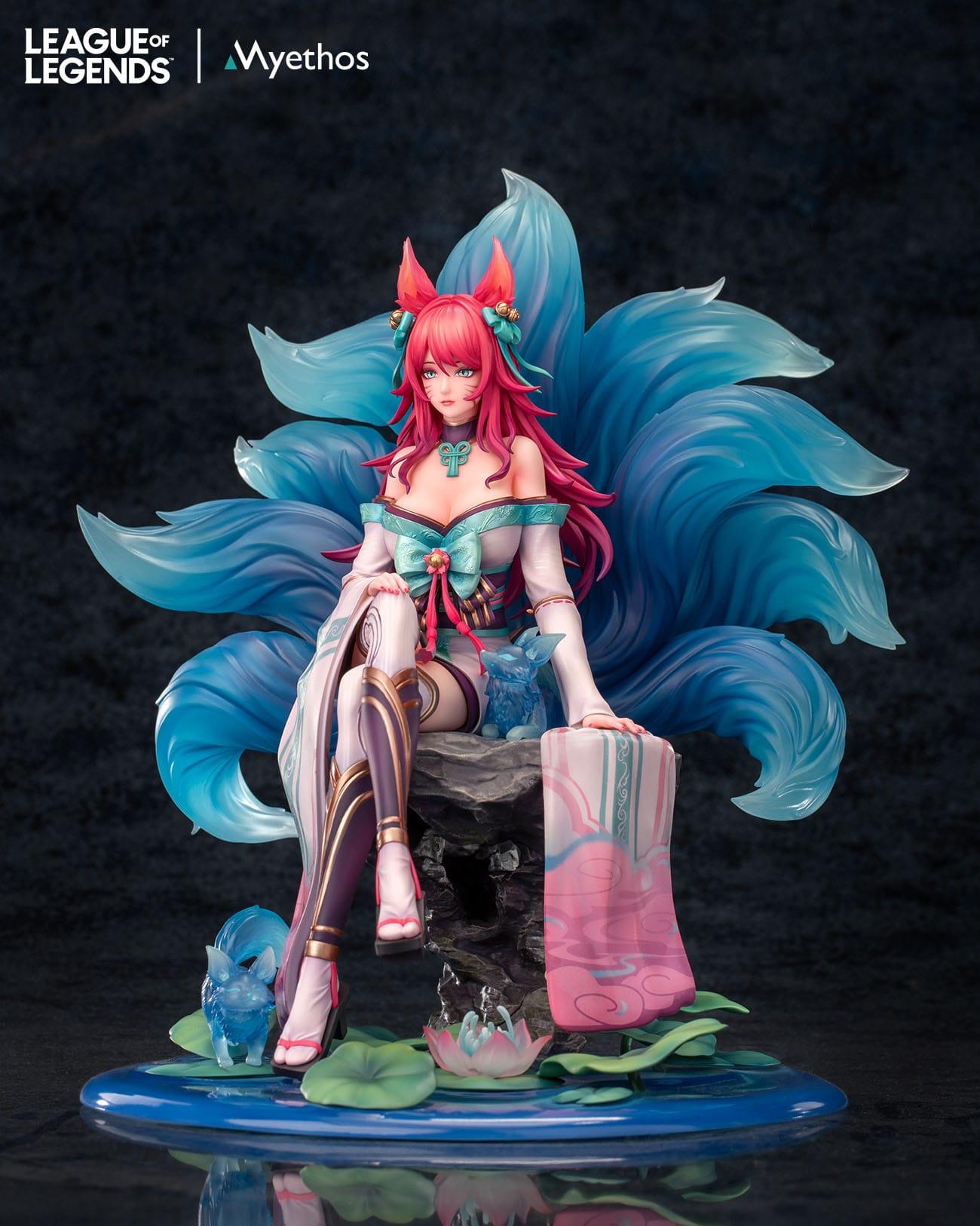 League of Legends PVC Statue 1/7 Spirit Blossom Ahri 27 cm Scalefiguren Yokina