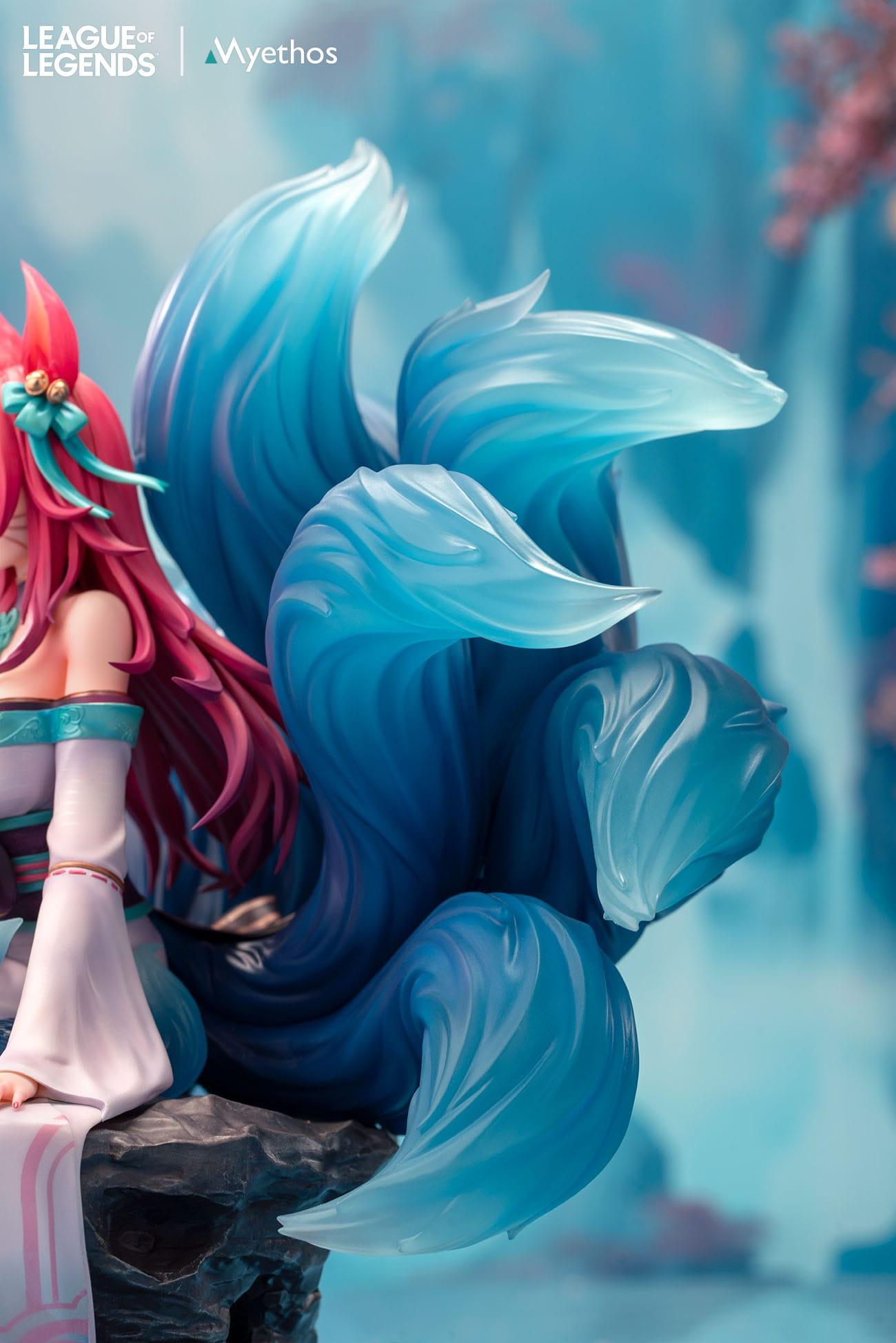 League of Legends PVC Statue 1/7 Spirit Blossom Ahri 27 cm Scalefiguren Yokina