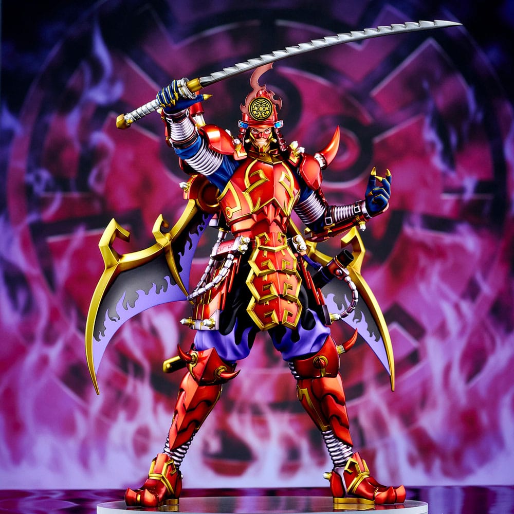 Legendary Six Samurai Shi En Monster Figure Collection Statue PVC 35 cm Yu-Gi-Oh! Prizefiguren Yokina