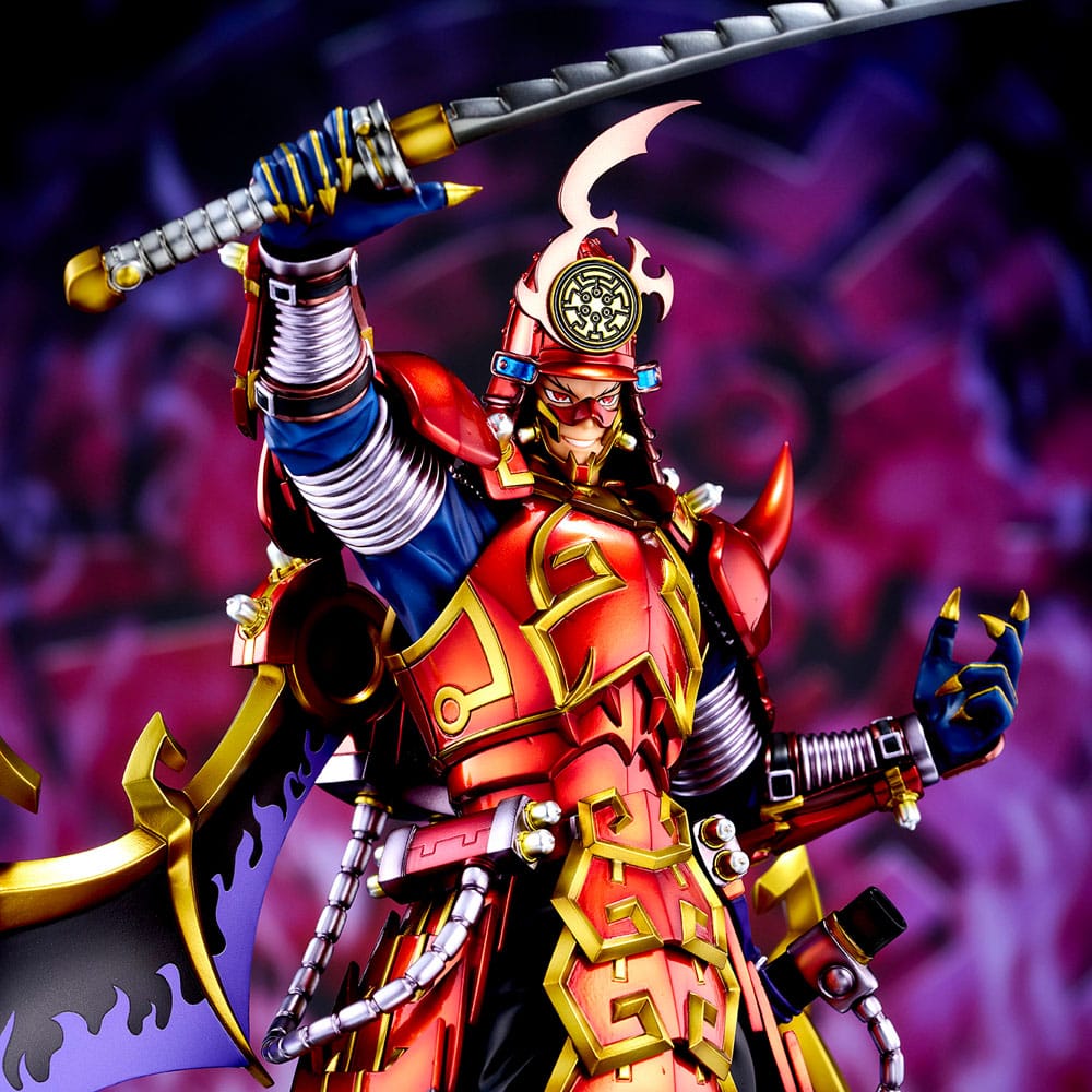 Legendary Six Samurai Shi En Monster Figure Collection Statue PVC 35 cm Yu-Gi-Oh! Prizefiguren Yokina