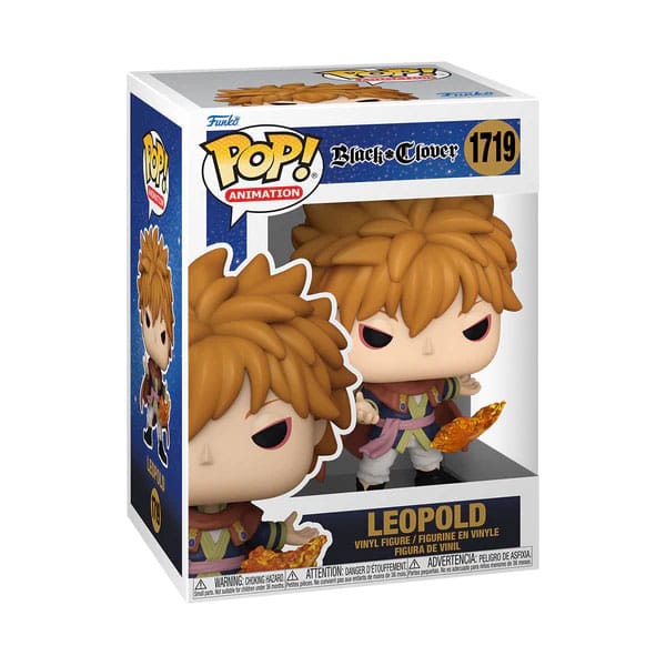 Leopold POP! Animation Vinyl Figur 9 cm Black Clover Funko POP! Yokina