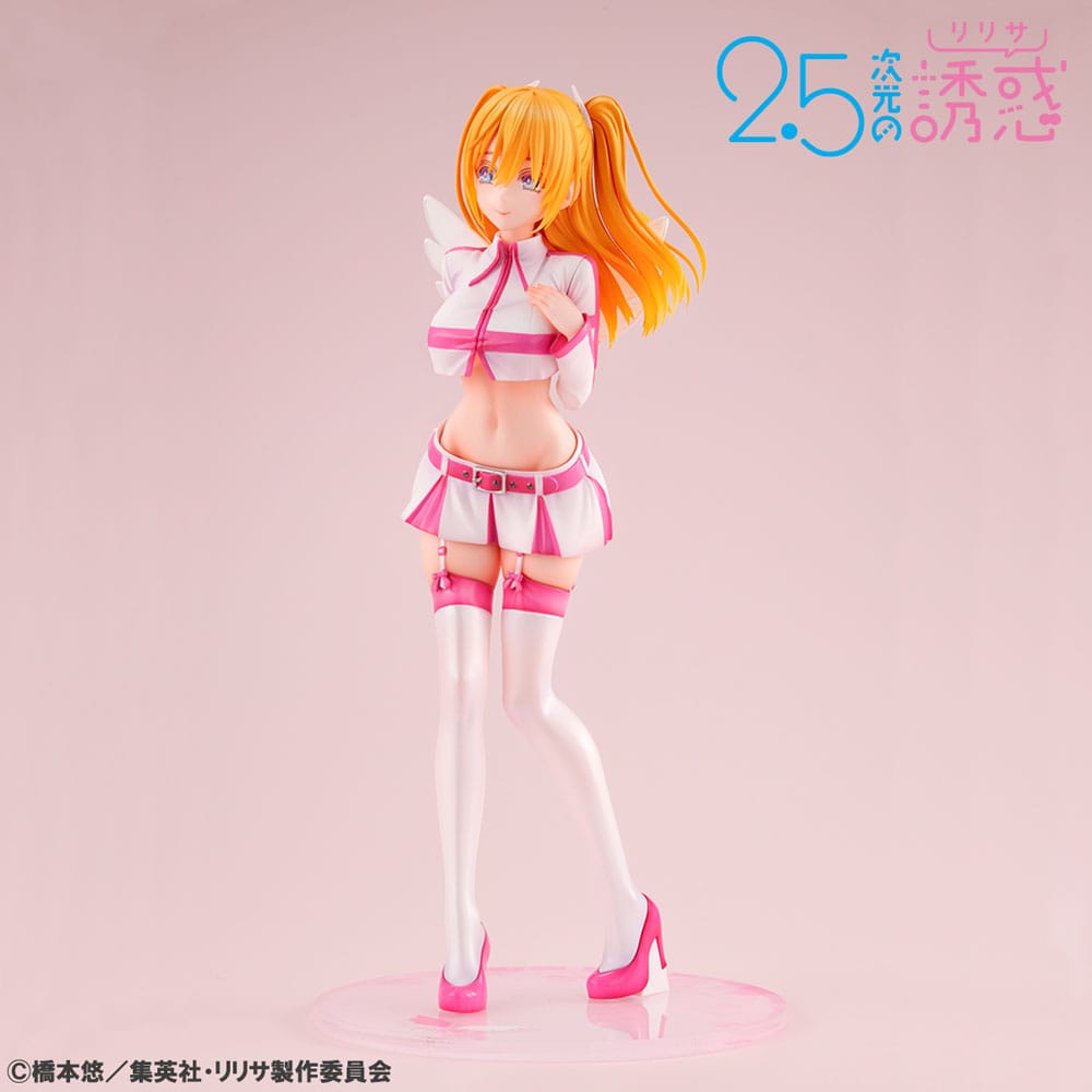 Lucrea Ririsa/ Liliel PVC Statue 24 cm 2.5 Dimensional Seduction Lucrea Prizefiguren Yokina