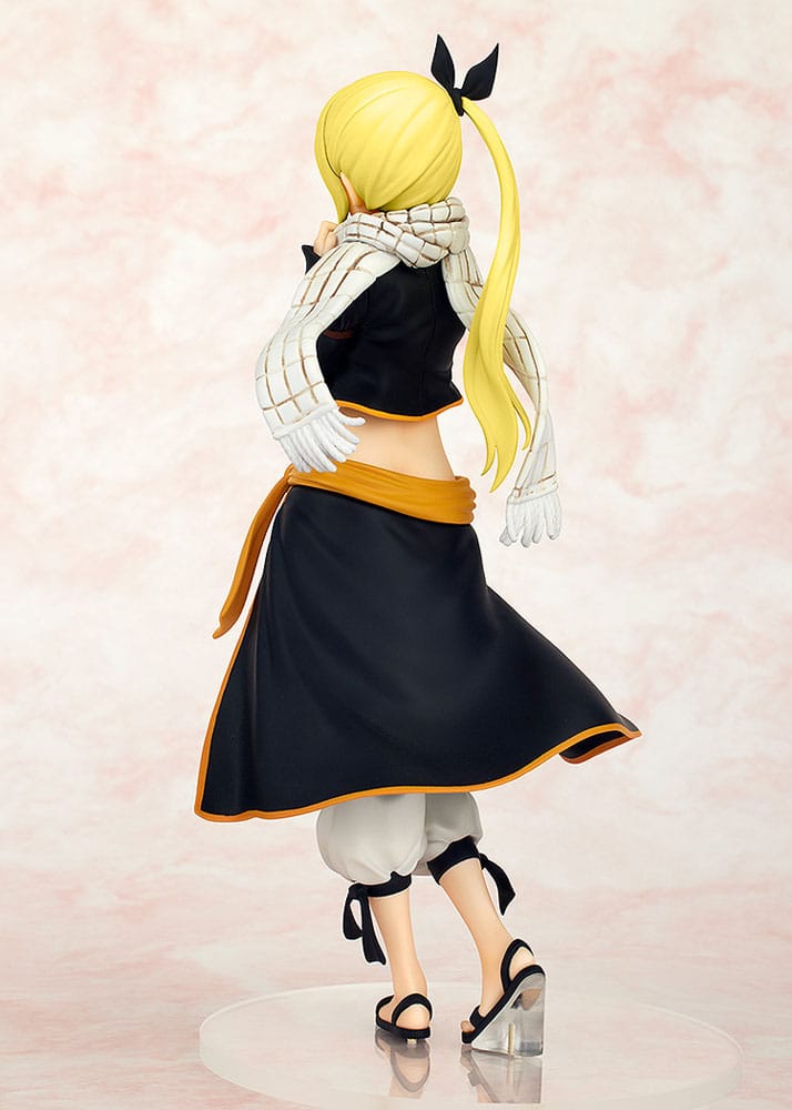 Lucy Heartfilia Natsu Costume Ver. L Size Pop Up Parade PVC Statue 22 cm Fairy Tail Prizefiguren Yokina