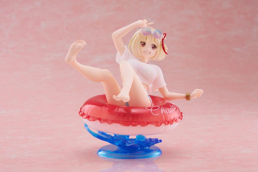 Lycoris Recoil Aqua Float Girls PVC Statue Figure Chisato Nishikigi 10 cm Prizefiguren Yokina