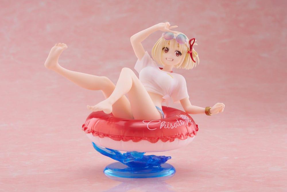 Lycoris Recoil Aqua Float Girls PVC Statue Figure Chisato Nishikigi 10 cm Prizefiguren Yokina