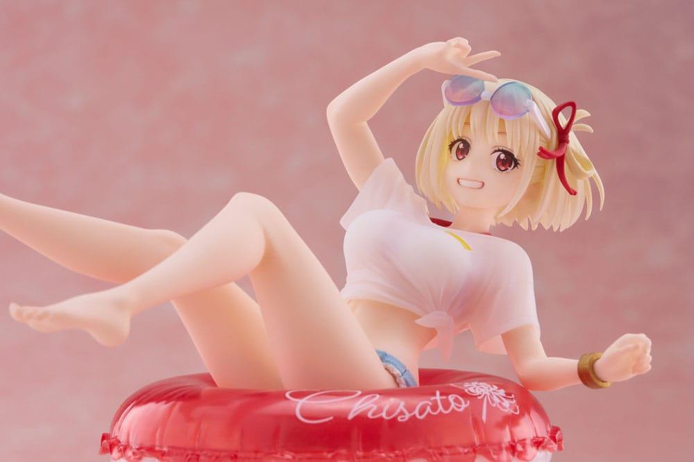 Lycoris Recoil Aqua Float Girls PVC Statue Figure Chisato Nishikigi 10 cm Prizefiguren Yokina