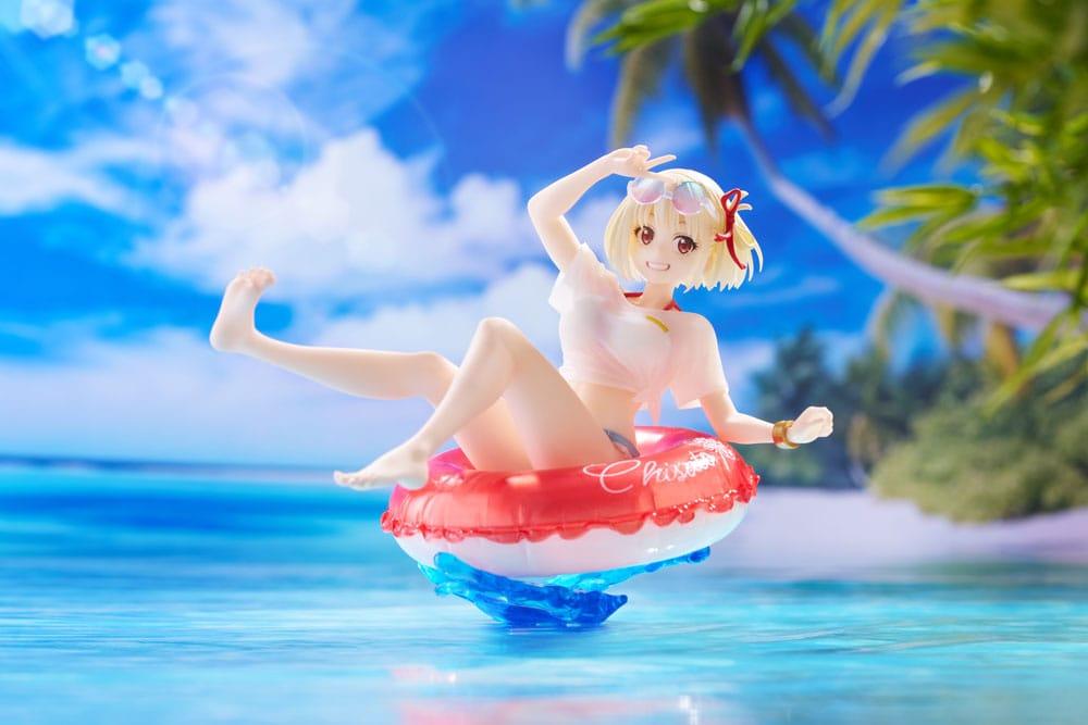 Lycoris Recoil Aqua Float Girls PVC Statue Figure Chisato Nishikigi 10 cm Prizefiguren Yokina