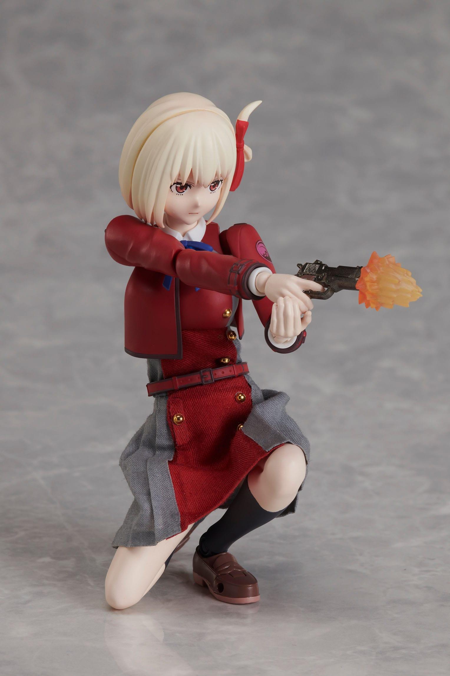 Lycoris Recoil BUZZmod Actionfigur 1/12 Chisato Nishikigi 14 cm Figmas Yokina