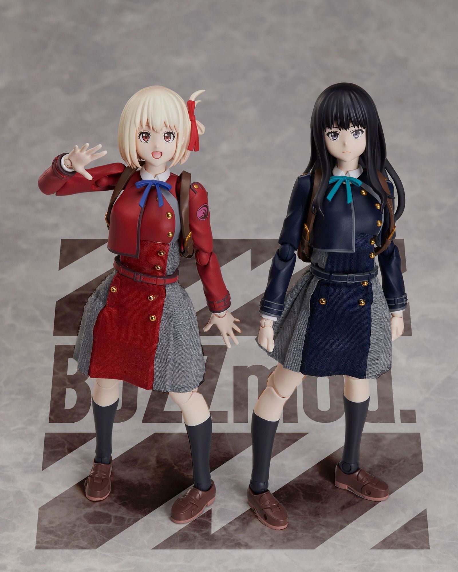 Lycoris Recoil BUZZmod Actionfigur 1/12 Chisato Nishikigi 14 cm Figmas Yokina