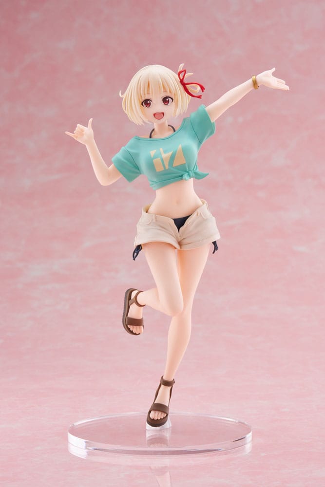 Lycoris Recoil Coreful PVC Statue Chisato Nishikigi Hawaiian Ver. 18 cm Prizefiguren Yokina