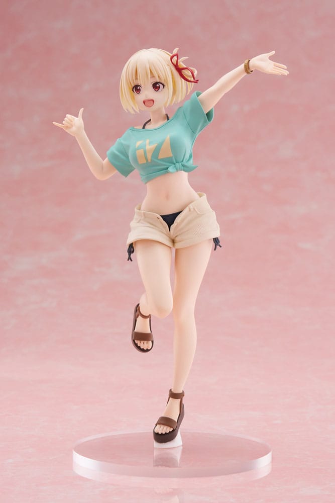 Lycoris Recoil Coreful PVC Statue Chisato Nishikigi Hawaiian Ver. 18 cm Prizefiguren Yokina