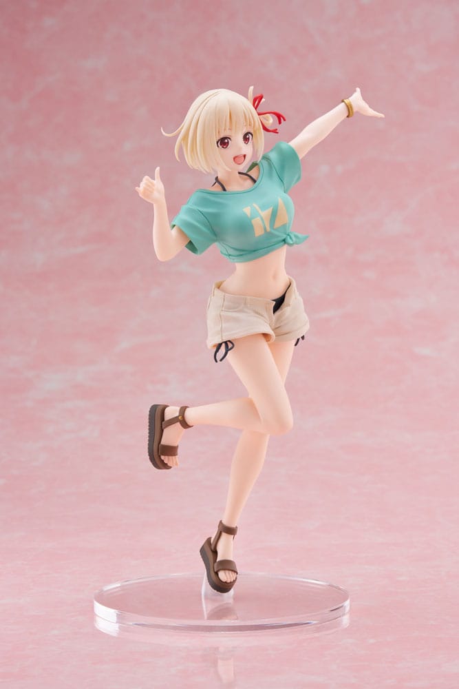 Lycoris Recoil Coreful PVC Statue Chisato Nishikigi Hawaiian Ver. 18 cm Prizefiguren Yokina