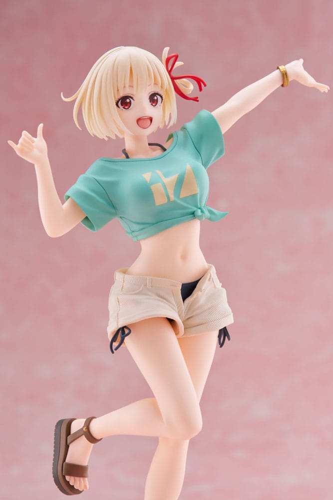 Lycoris Recoil Coreful PVC Statue Chisato Nishikigi Hawaiian Ver. 18 cm Prizefiguren Yokina