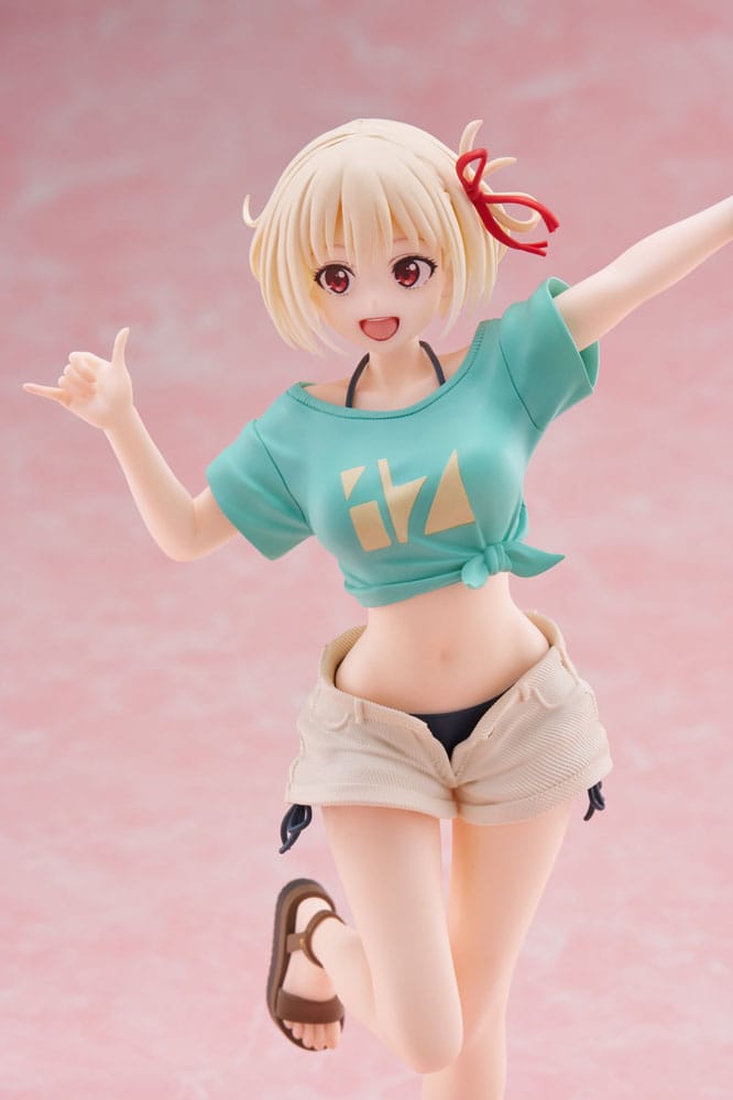 Lycoris Recoil Coreful PVC Statue Chisato Nishikigi Hawaiian Ver. 18 cm Prizefiguren Yokina