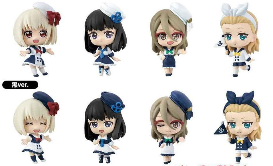 Lycoris Recoil PVC Figuren Shirokurocapsule Lycoris Recoil Box Ver. Sortiment (8) Prizefiguren Yokina