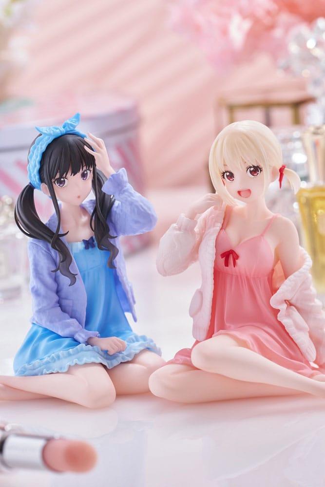 Lycoris Recoil PVC Statue Desktop Cute Figure Chisato Nishikigi Roomwear Ver. 13 cm Prizefiguren Yokina