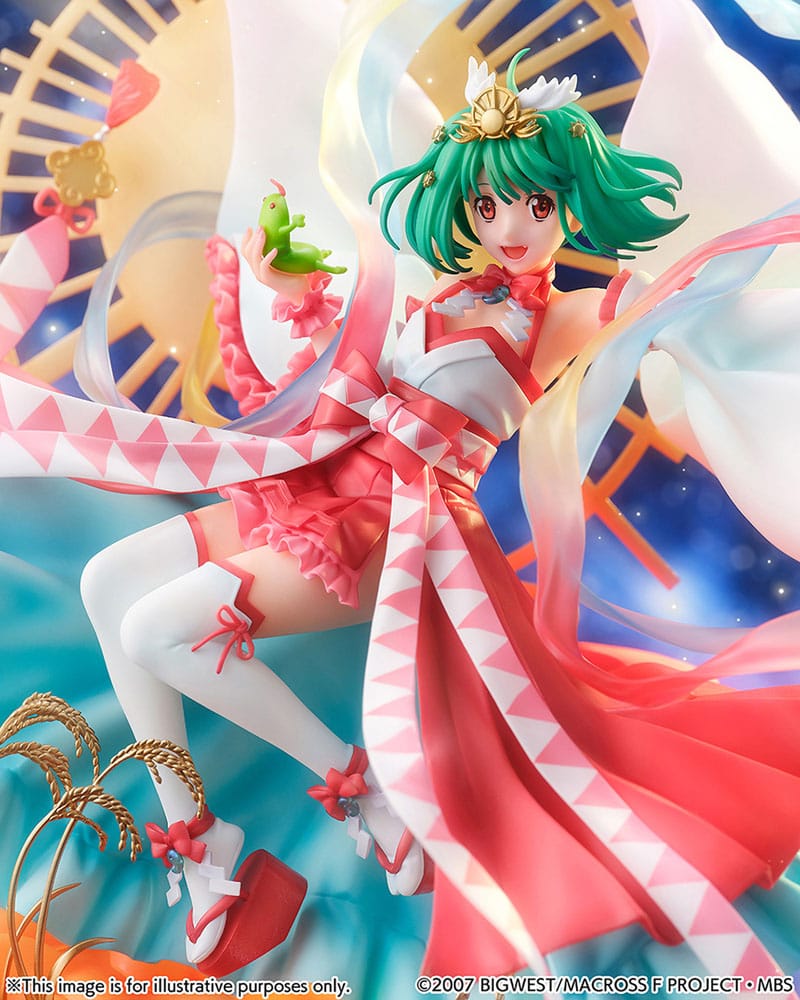 Macross Frontier SHIBUYA SCRAMBLE FIGURE PVC Statue 1/7 Ranka Lee Amaterasu Ver. 29 cm Scalefiguren Yokina