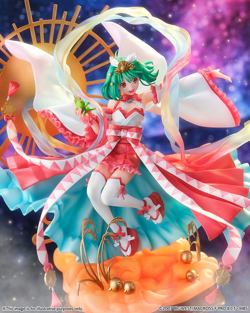 Macross Frontier SHIBUYA SCRAMBLE FIGURE PVC Statue 1/7 Ranka Lee Amaterasu Ver. 29 cm Scalefiguren Yokina