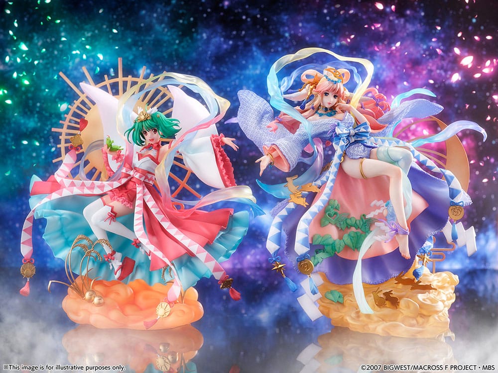 Macross Frontier SHIBUYA SCRAMBLE FIGURE PVC Statue 1/7 Ranka Lee Amaterasu Ver. 29 cm Scalefiguren Yokina