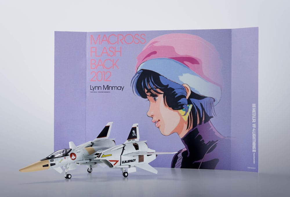 Macross The Super Dimension Fortress Hi-Metal R Actionfigur VF-4 Lightning III -Flash Back 2012- 29 cm Figmas Yokina