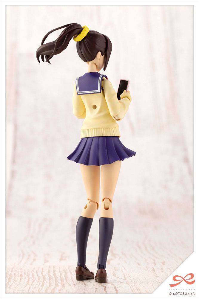 Madoka Yuki Touou High School Winter Clothes Plastic Model Kit 1/10 15 cm Sousai Shojo Teien Figmas Yokina