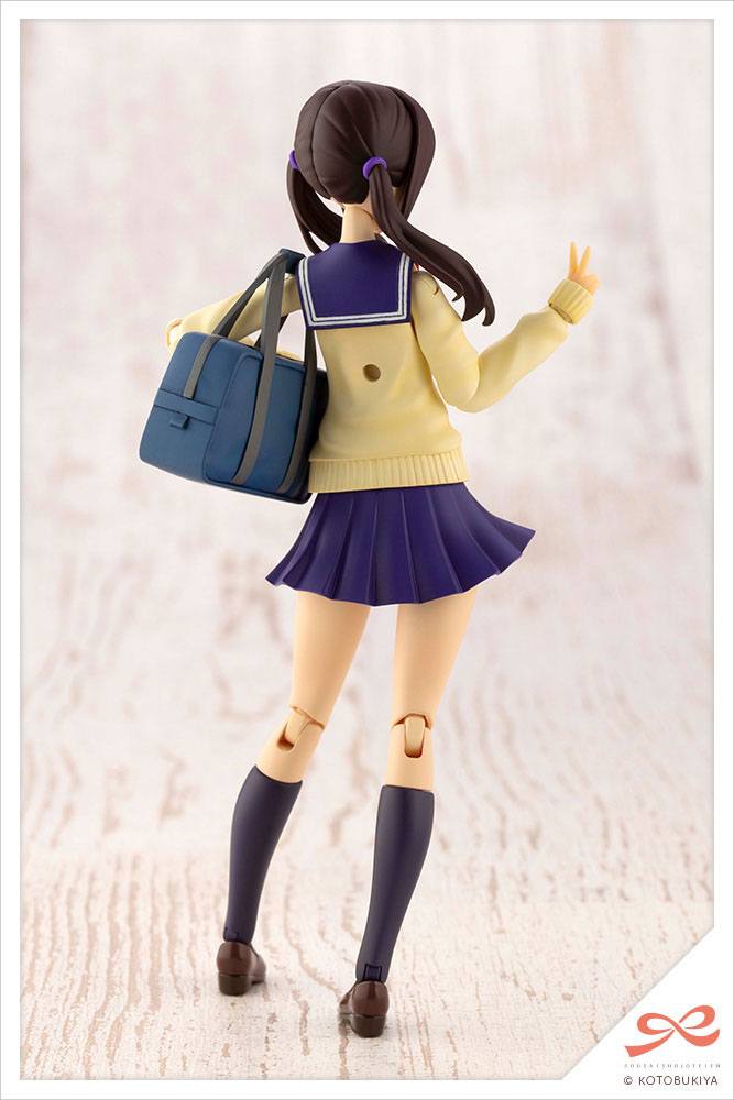 Madoka Yuki Touou High School Winter Clothes Plastic Model Kit 1/10 15 cm Sousai Shojo Teien Figmas Yokina