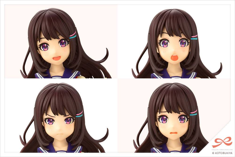 Madoka Yuki Touou High School Winter Clothes Plastic Model Kit 1/10 15 cm Sousai Shojo Teien Figmas Yokina