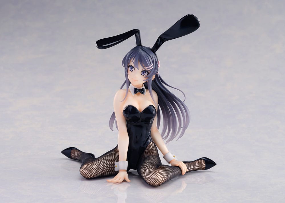 Mai Sakurajima Bunny Ver. PVC Princess AMP Statue 15 cm Rascal Does Not Dream of a Sister Prizefiguren Yokina