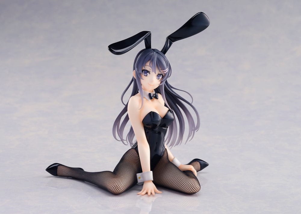 Mai Sakurajima Bunny Ver. PVC Princess AMP Statue 15 cm Rascal Does Not Dream of a Sister Prizefiguren Yokina