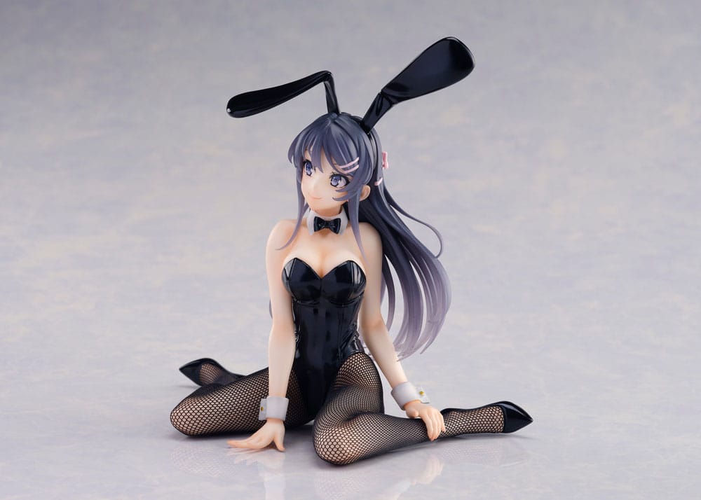 Mai Sakurajima Bunny Ver. PVC Princess AMP Statue 15 cm Rascal Does Not Dream of a Sister Prizefiguren Yokina