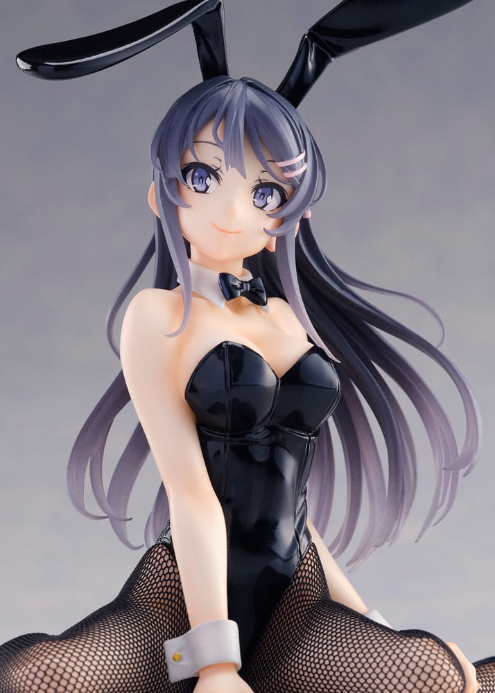 Mai Sakurajima Bunny Ver. PVC Princess AMP Statue 15 cm Rascal Does Not Dream of a Sister Prizefiguren Yokina