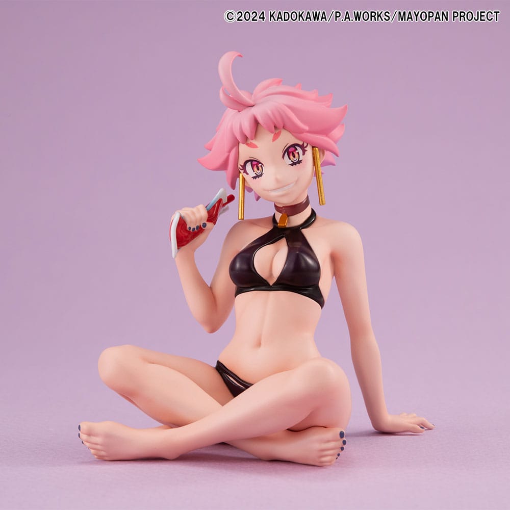 Mayonaka Punch Melty Princess PVC Statue Live Palm Size 9 cm Prizefiguren Yokina