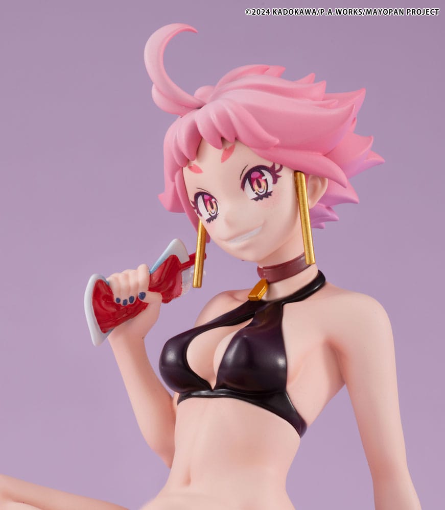 Mayonaka Punch Melty Princess PVC Statue Live Palm Size 9 cm Prizefiguren Yokina