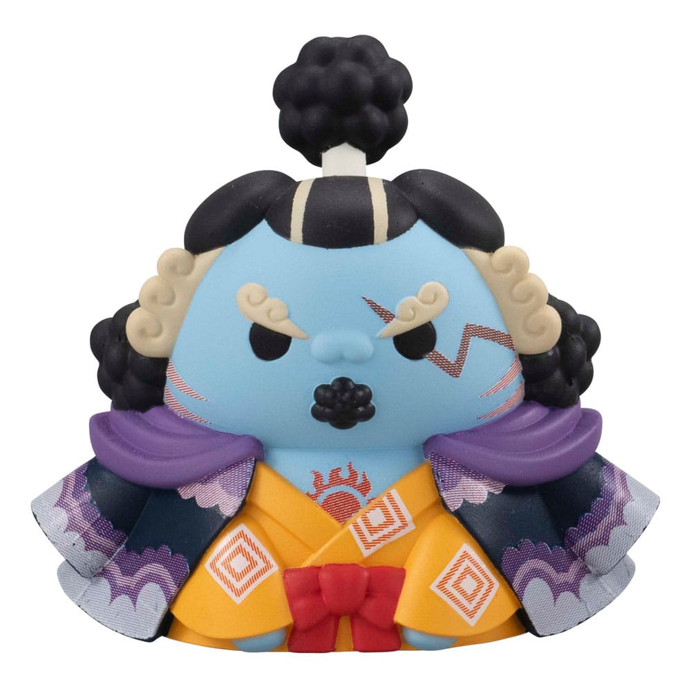 Mega Cat Project Luffy in Wano Kuni 8 Sammelfiguren NyanPieceNyan! Ver. 3 cm One Piece Minifiguren Yokina