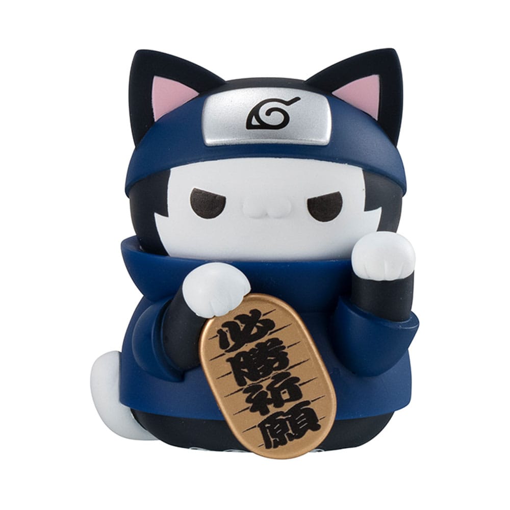 Mega Cat Project Nyaruto! 6 Sammelfiguren Beckoning cat fortune one more time 7 cm Sortiment Naruto-Nyaruto! Minifiguren Yokina