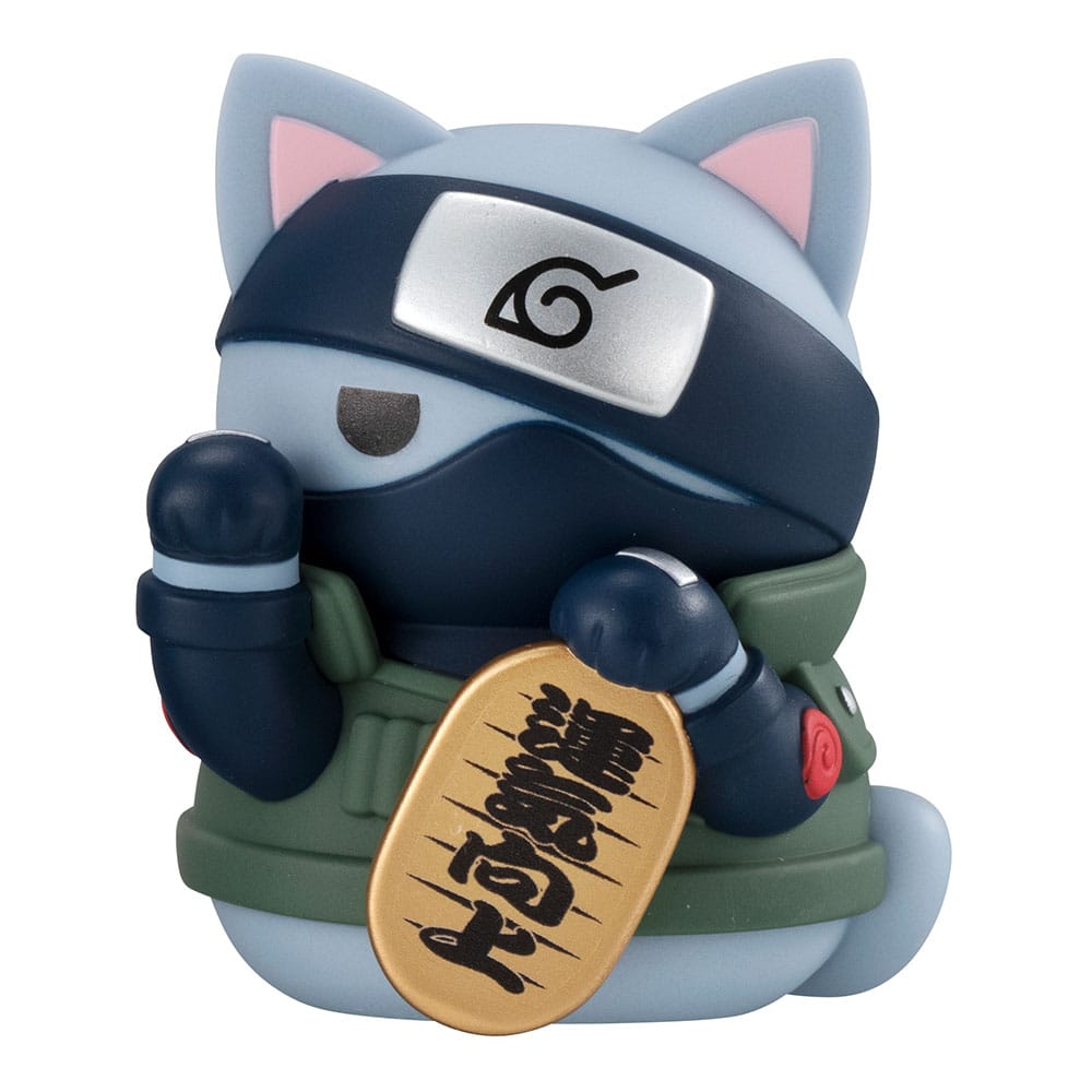 Mega Cat Project Nyaruto! 6 Sammelfiguren Beckoning cat fortune one more time 7 cm Sortiment Naruto-Nyaruto! Minifiguren Yokina