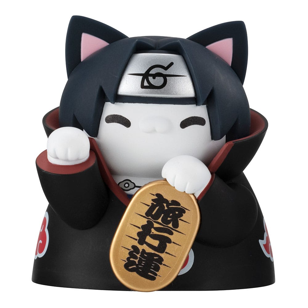 Mega Cat Project Nyaruto! 6 Sammelfiguren Beckoning cat fortune one more time 7 cm Sortiment Naruto-Nyaruto! Minifiguren Yokina